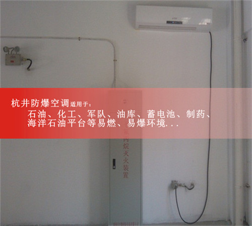 硫化氫倉庫防爆空調(diào)機案例圖