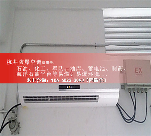 石油倉庫防爆空調(diào)機案例圖