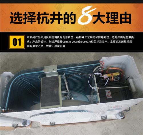 2p機房工業(yè)防爆空調(diào)現(xiàn)場安裝圖